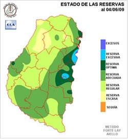 Mapa de reservas