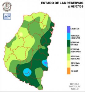 Mapa de reservas