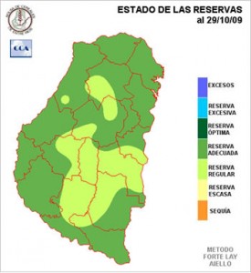 Mapa de reservas