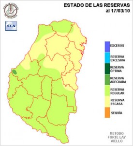 Mapa de reservas