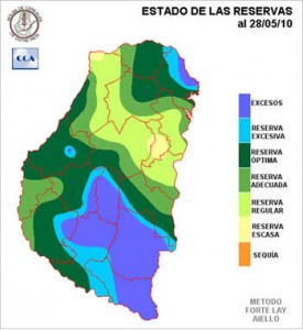 Mapa de reservas