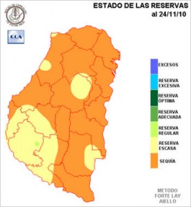 Mapa de reservas