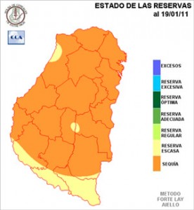 Mapa de reservas