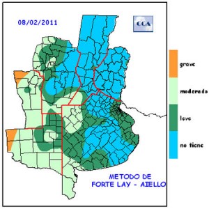 Mapa de precipitaciones