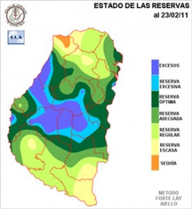 Mapa de reservas