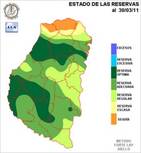 Mapa de reservas