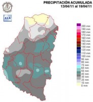 Mapa de precipitaciones