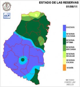 Mapa de precipitaciones