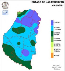 Mapa de reservas