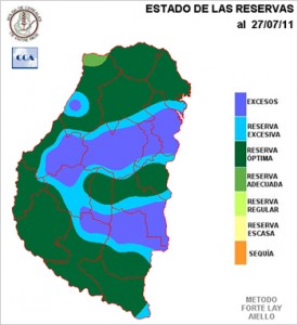 Mapa de reservas