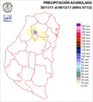 Mapa de precipitaciones