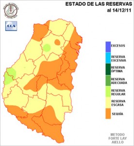 Mapa de precipitaciones