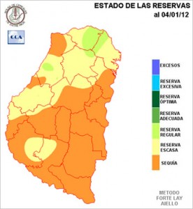 Mapa de precipitaciones