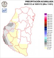 Mapa de precipitaciones