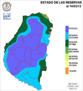 Mapa de reservas