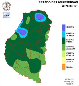 Mapa de reservas