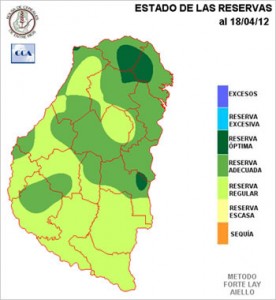 Mapa de reservas