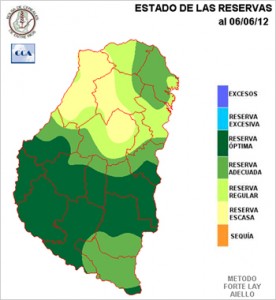 Mapa de precipitaciones