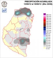 Mapa de precipitaciones