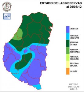 Mapa de reservas