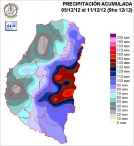 Mapa de reservas