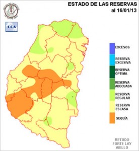 Mapa de reservas