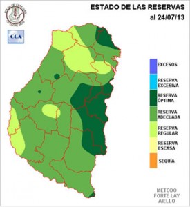 Mapa de reservas