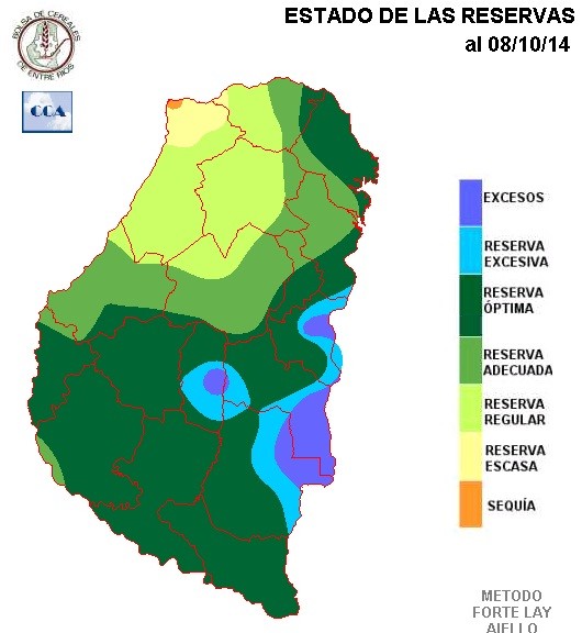 Mapa de reservas