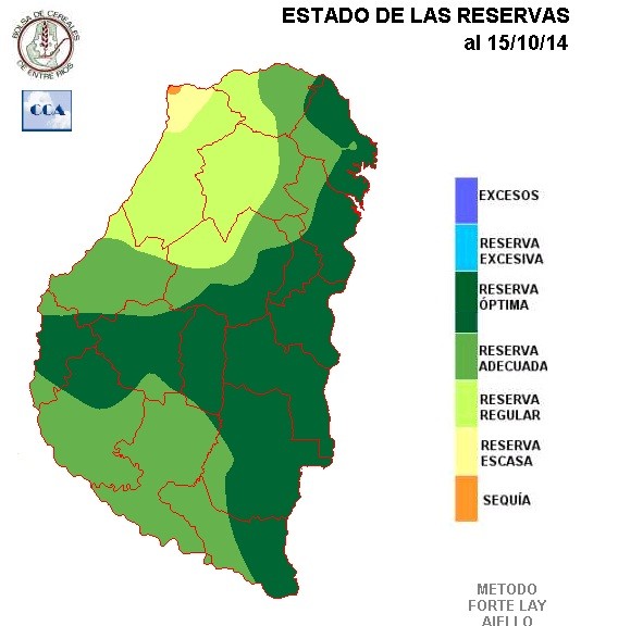 Mapa de reservas