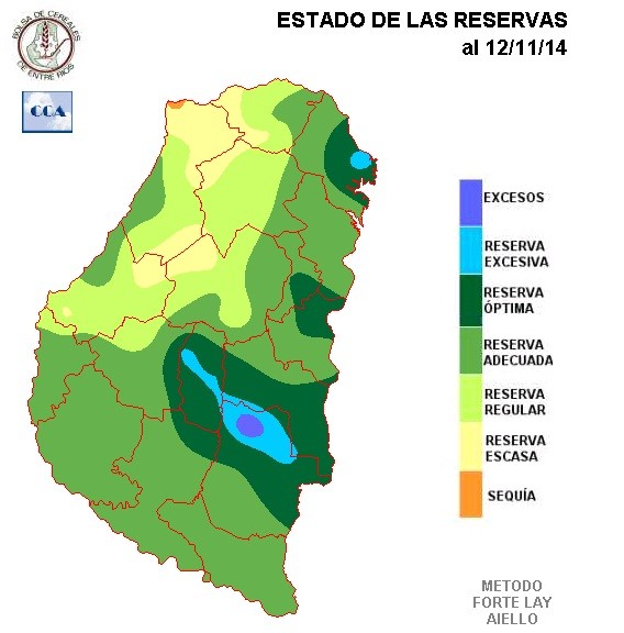 Mapa de reservas