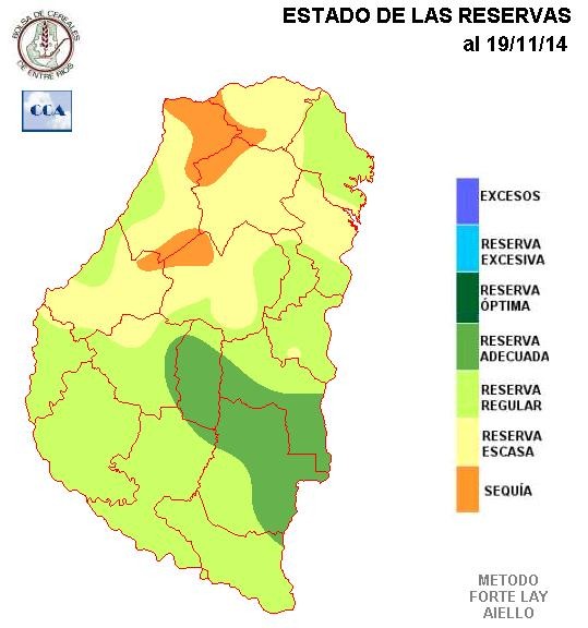 Mapa de reservas