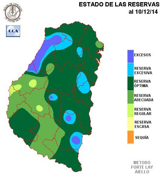 Mapa de reservas