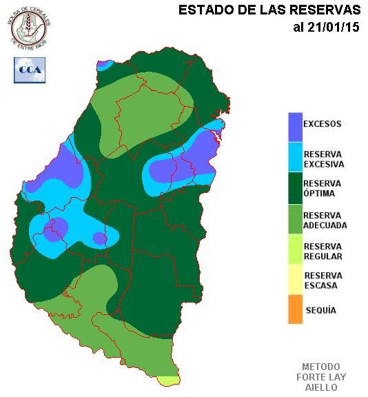 Mapa de reservas