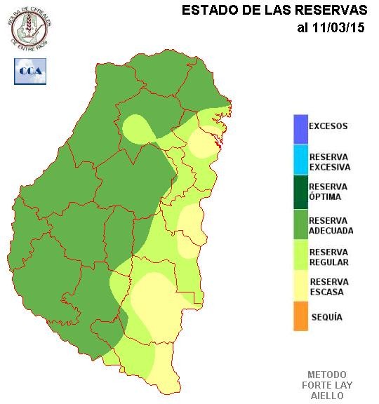 Mapa de reservas