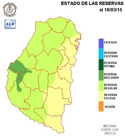 Mapa de reservas