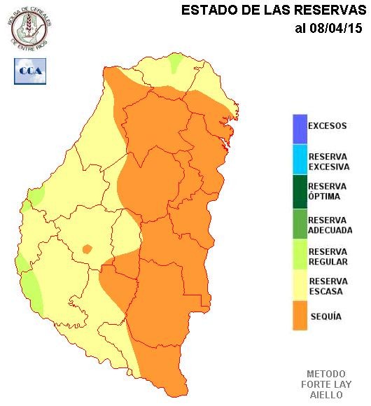 Mapa de reservas