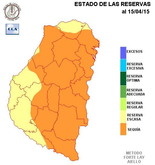 Mapa de reservas