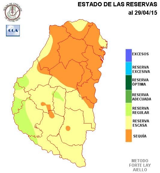 Mapa de reservas