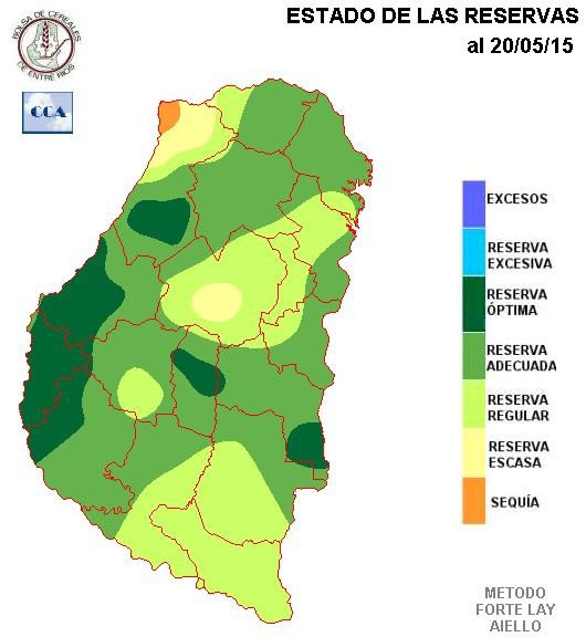 Mapa de reservas