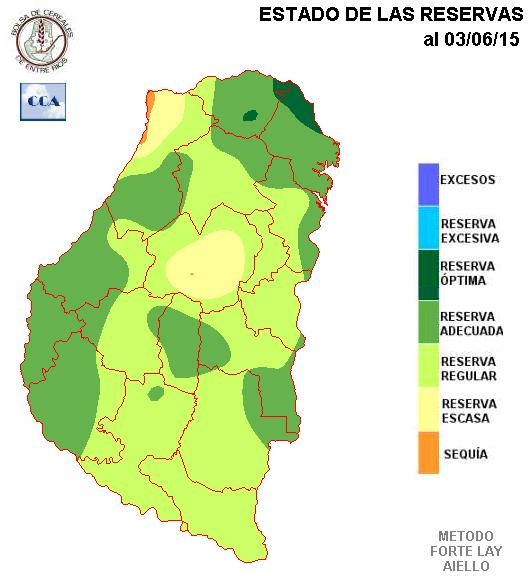 Mapa de reservas