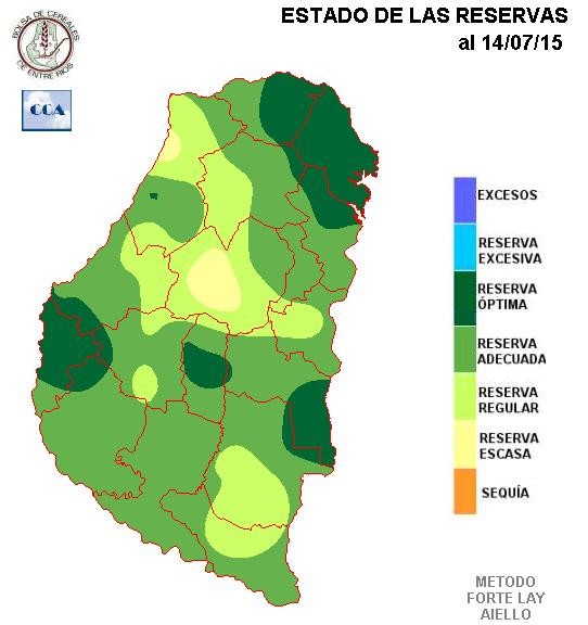 Mapa de reservas