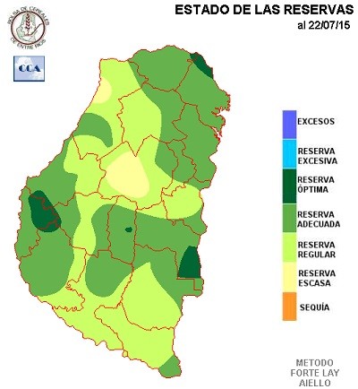 Mapa de reservas