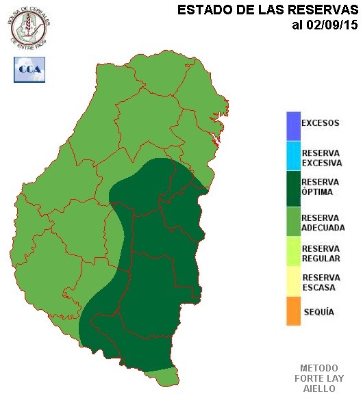 Mapa de reservas