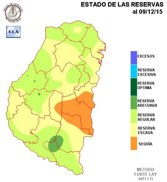 Mapa de reservas