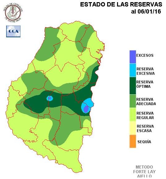 Mapa de reservas