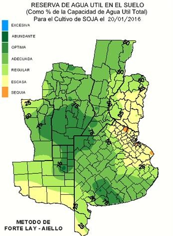 Mapa de precipitaciones