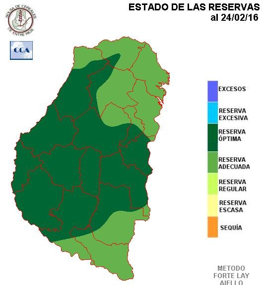 Mapa de reservas