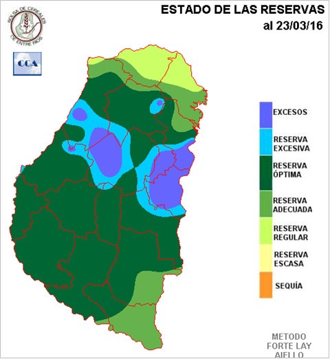 Mapa de reservas