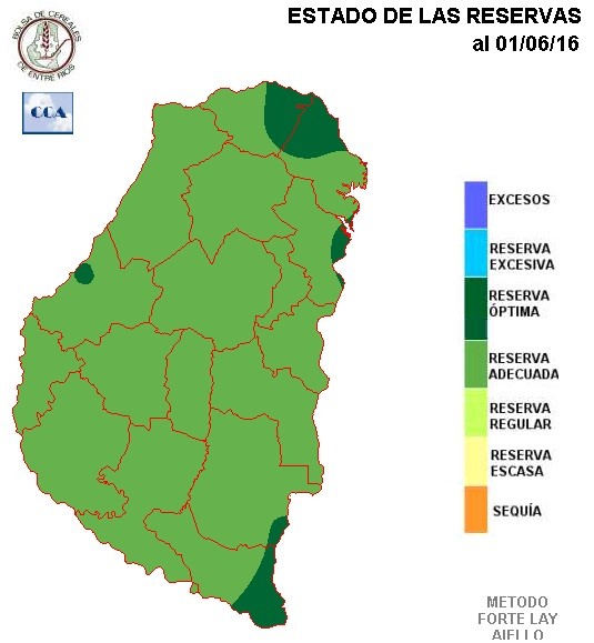 Mapa de reservas