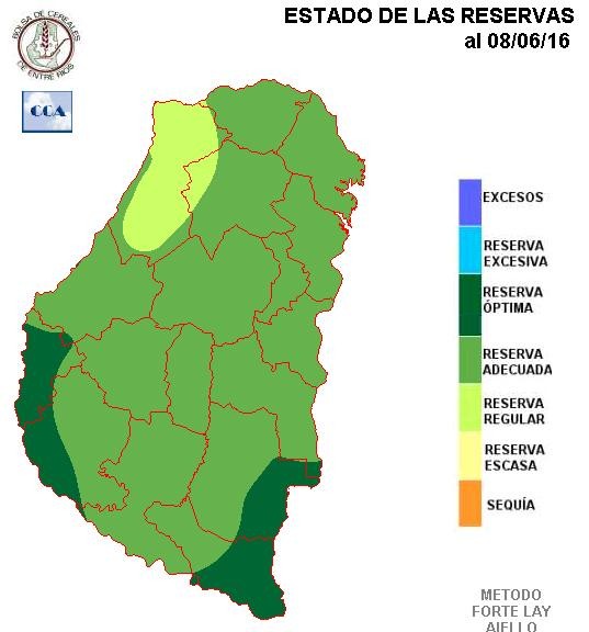 Mapa de reservas